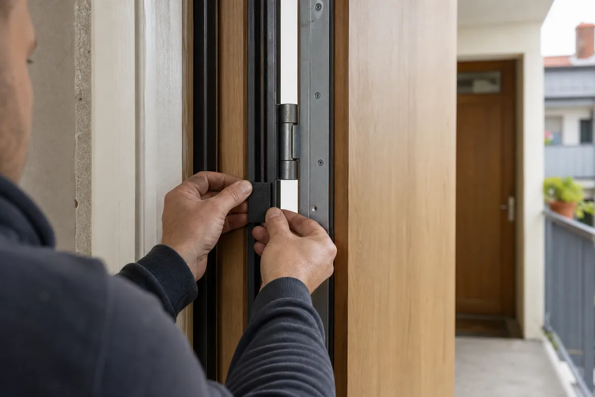 Ouverture de porte